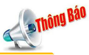 Thông báo thay đổi nội dung tạ